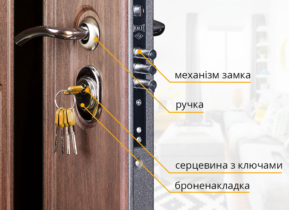 Фурнітура вхідних дверей Фурнітура вхідних дверей