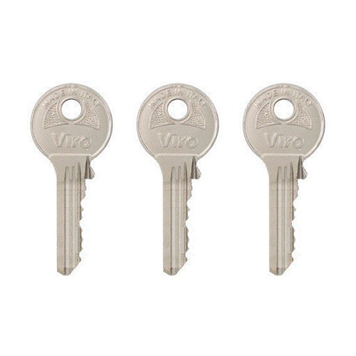 Замок навісний VIRO MONOLITH 4144 (3 ключа) - Фото №4