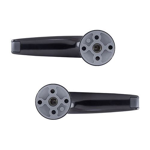 Ручки на розетте ABLOY Duetto 8/002 черная краска - Фото №4