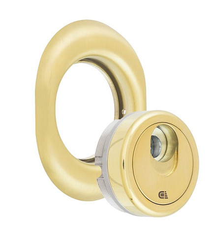 Протектор магнітний DISEC 3G2FM 25мм латунь матова - Фото №3