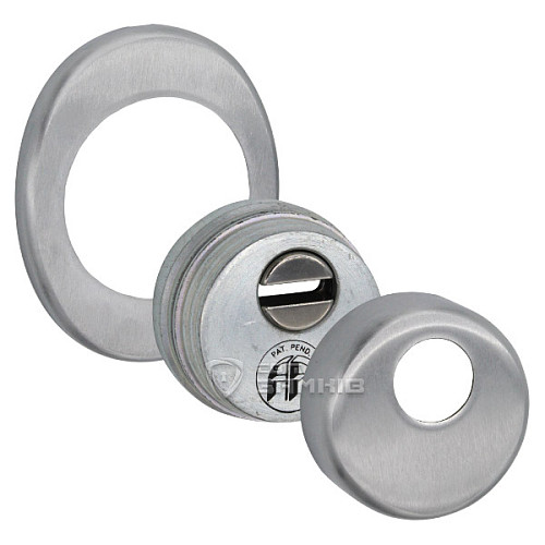 Протектор AZZI FAUSTO F23 Antitubo SB 25 мм 85х70 матовий хром - Фото №2