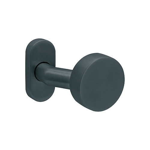 Ручки на розеті ABARO Lido FF фіксована-фіксована антрацит - Фото №2