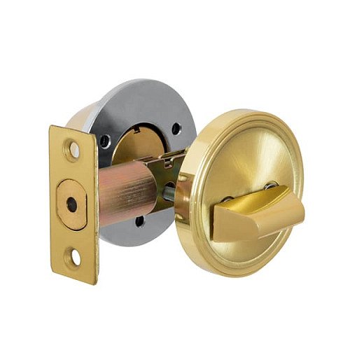 Замок врезной MUL-T-LOCK Dead Bolt DBM ClassicPro (BS60мм) полированная латунь - Фото №3