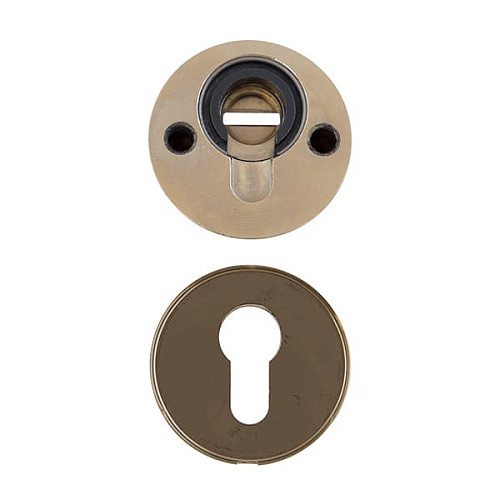 Механизм замка MUL-T-LOCK 415G двухсистемный (BS63 * 85мм) хром комплект + 2 протектора полир. латунь - Фото №9