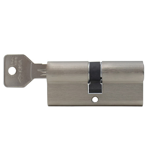 Циліндр CISA C2000 95 (30*65) нікель матовий 3 ключі - Фото №4