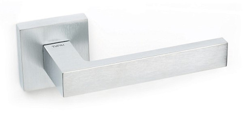 Ручки на розетте TUPAI Square 2275 Q (801-1999) хром матовый - Фото №2