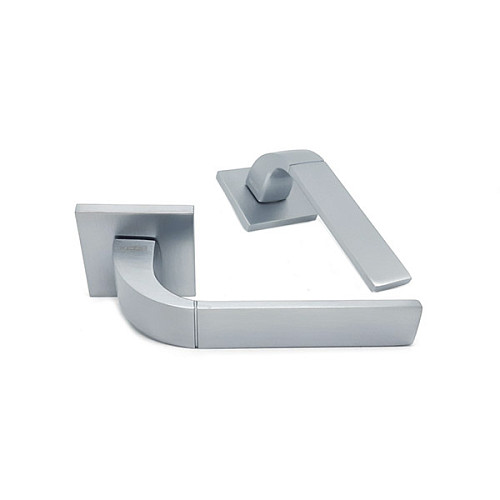 Ручки на розетте KEDR ULTRA R21.170 MCP матовый хром - Фото №2