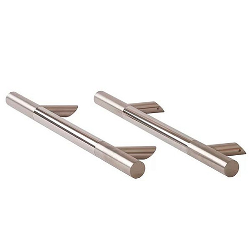 Ручки скоби MEDOS CS 650/450.90 (комплект) матові краї - Фото №3