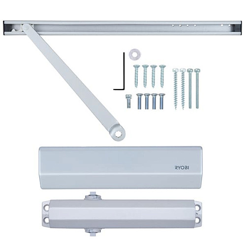 Дотягувач RYOBI D-2050T BC SLD до 60кг FIRE Сірий - Фото №7