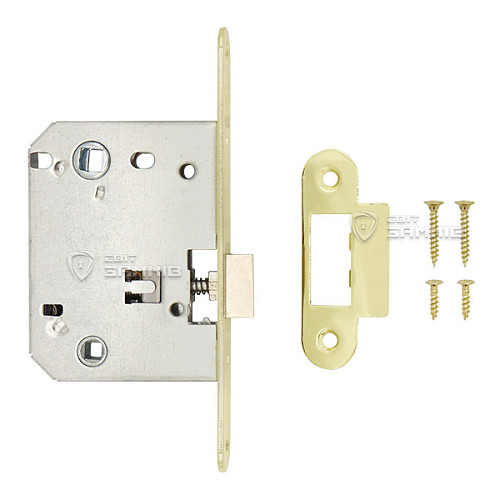 Механізм замка GAVROCHE GR70 (BS50*70мм) WC PB золото - Фото №4