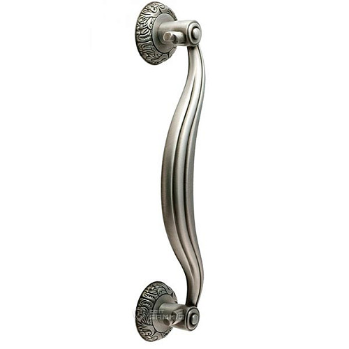 Ручка скоба TRION 00401 250 мм (комплект) SILVER античне срібло - Фото №2