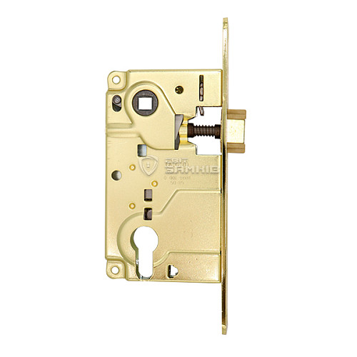 Механізм замка AGB Centro PZ (BS50*85мм) латунь - Фото №2