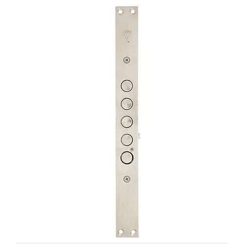 Механизм замка MUL-T-LOCK CTMA0328A01A L.O.G. (BS65мм) хром полированный без об.планки - Фото №4