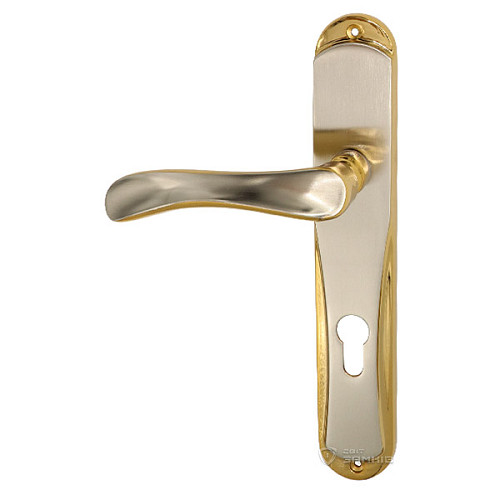 Ручки на планке OZCANLAR Star Yale 72 сатин/золото - Фото №3