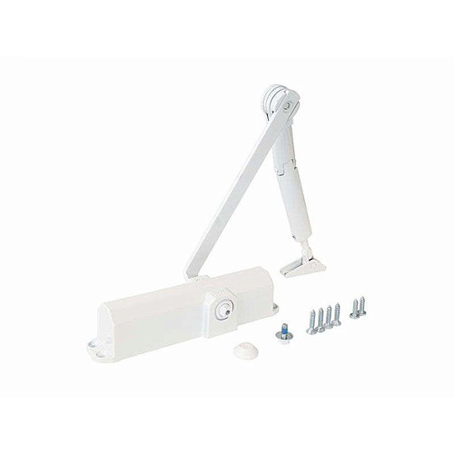 Дотягувач DORMA TS Compakt EN2/3/4 STD HO стандартна тяга з фіксацією до 80кг Білий - Фото №2