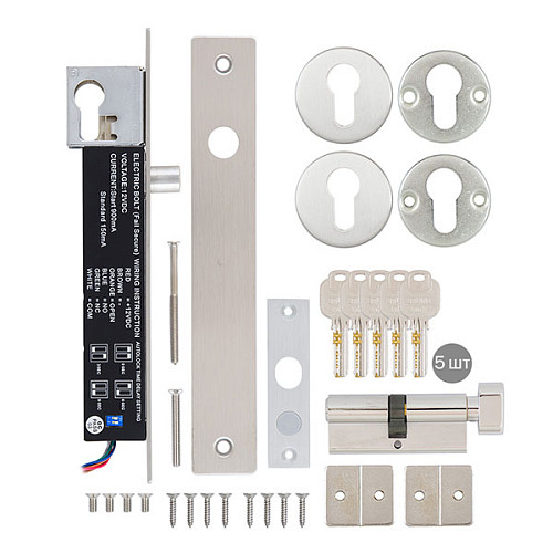 Электроригельный замок YLI YB-600 НЗ (без питания закрытый) - Фото №9