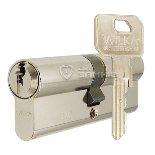 Цилиндр WILKA 1400 C Premium 130 80 (40*40) никель - Фото №1
