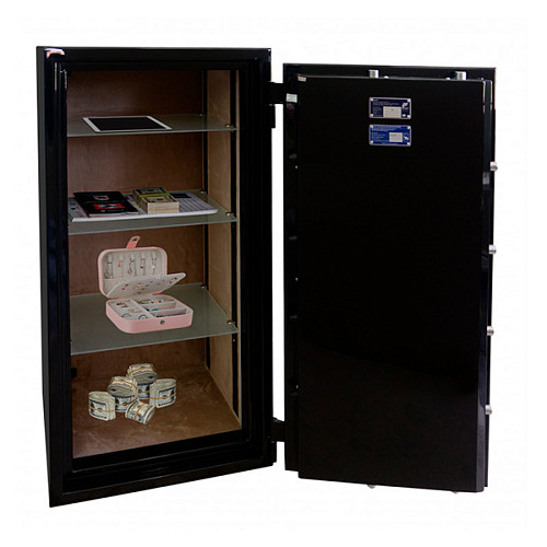 Сейф взломостойкий GRIFFON CLE III.125.E COMBI GLOSS BLACK - Фото №4