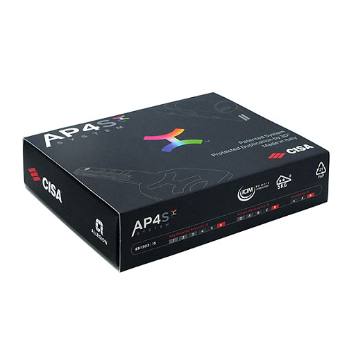 Циліндр CISA AP4 S 90 (35*55) нікель матовий 3 ключі - Фото №10