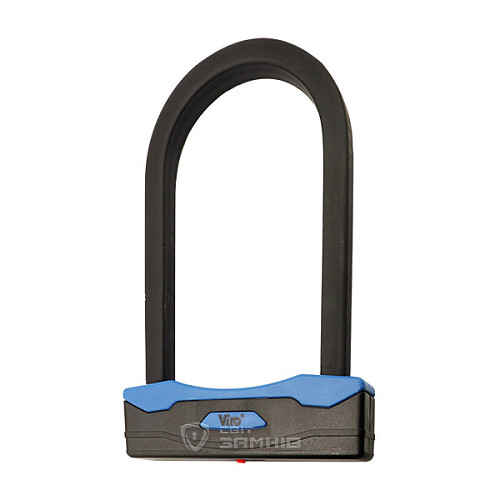 Замок для велосипеда VIRO Moto Sezione Black 180мм 2 ключа - Фото №4