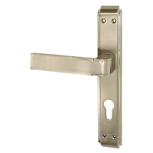 Ручки на планці OZCANLAR Alaska Yale 72 нікель сатин - Фото №3