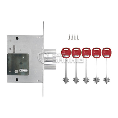 Механізм замка KALE 257L (BS60мм) хром - Фото №4