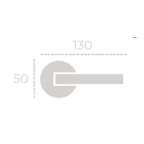 Ручки на розеті FADEX Antik 130V B02 бронза матова - Фото №3