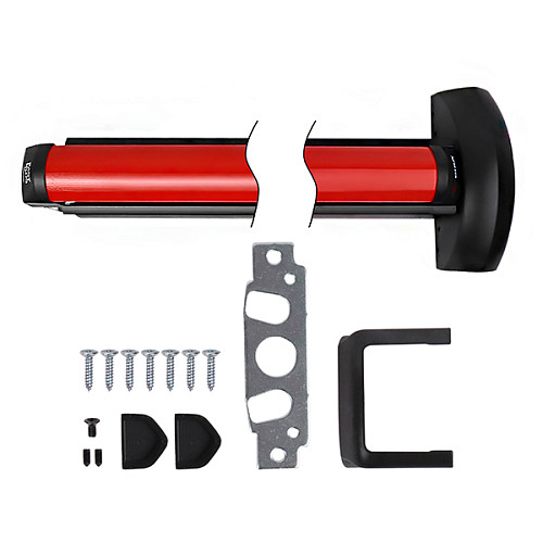 Антипаника CISA Fast Touch 59711.00 противопожарная врезная красный/черный - Фото №15