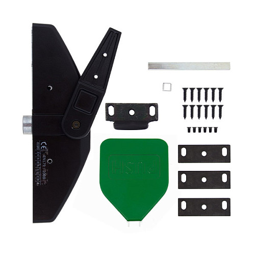 Антипаніка накладна TESA TP91008 для запасного виходу black green чорно-зелений - Фото №9