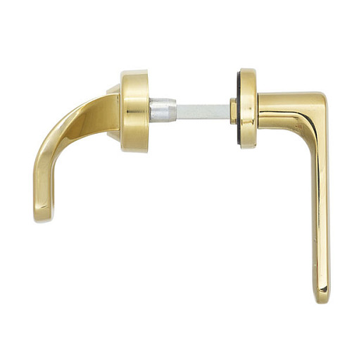 Ручки на планці з протектором ROSTEX Exclusive RX-40 85мм (40-50мм) фіксована-натискна титан PVD - Фото №4