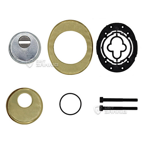 Протектор AZZI FAUSTO F23 42 мм 85x70 полірована латунь - Фото №4