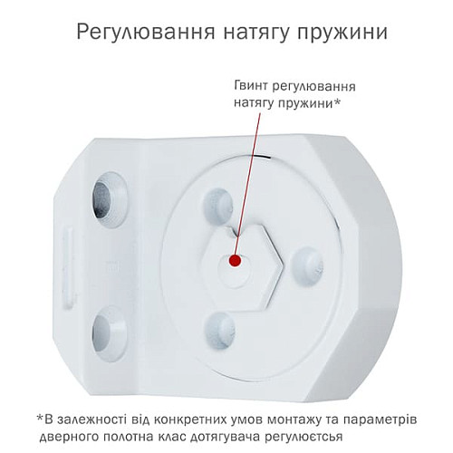 Дотягувач RYOBI DS-3550 BC/DA STD HO з фіксацією до 100кг Білий - Фото №8