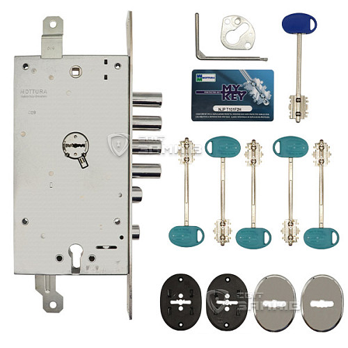 Механізм замка MOTTURA 54.J797BDRN5DC4C (BS66*85мм) R правий - Фото №5