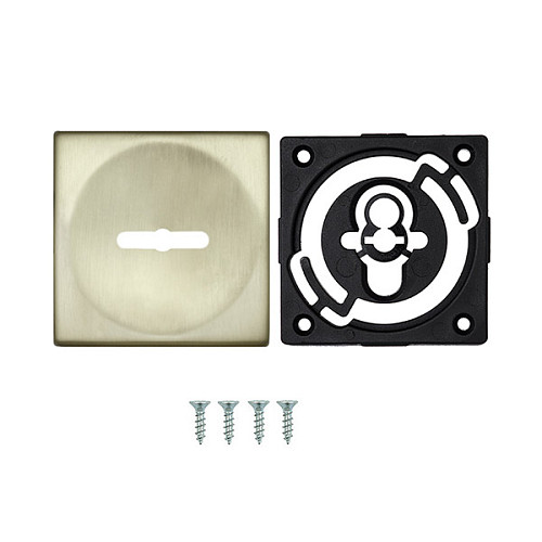 Декоративна накладка DISEC KT3826 латунь матова - Фото №3