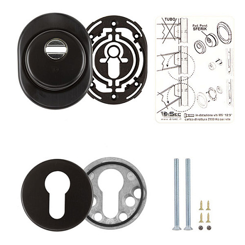 Протектор DISEC SFERIK BDS16 25 мм + накладка DISEC КТ038 черный - Фото №5