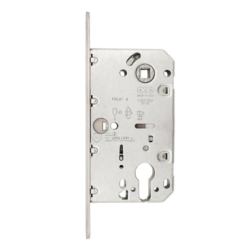 Механізм замка AGB Mediana Polaris PZ магніт (BS50*85мм) матовий хром - Фото №2