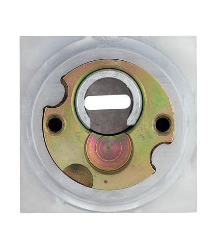 Протектор DISEC MONOLITO SFERIK KRIPTON BDT250 25мм хром матовий - Фото №2