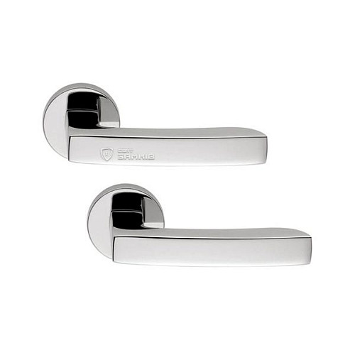 Ручки на розетте COLOMBO Viola AR21 (CD49BZGG-CD43G) хром - Фото №1
