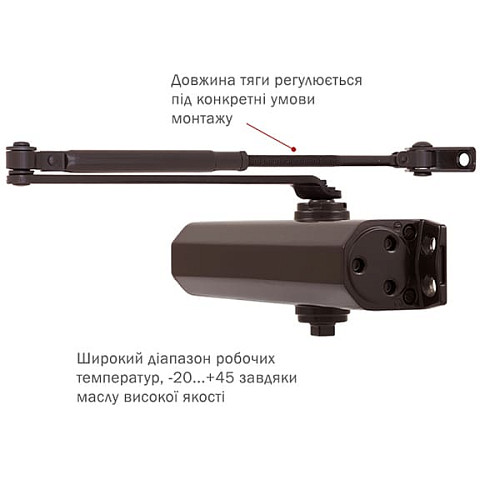 Дотягувач RYOBI D-2005V BC STD до 100кг FIRE Коричневий - Фото №5