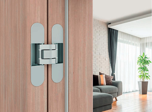 Завіс AGB Eclipse 2.1 матовий хром - Фото №3