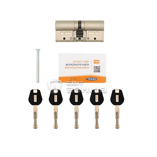 Циліндр TOKOZ Pro300 100 (30*70) нікель матовий - Фото №5