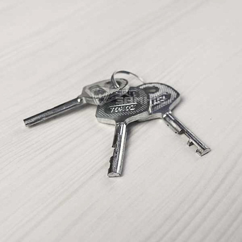 Замок для велосипеда TOKOZ Moto Pluto 50 Black з ланцюгом 100см 3 ключа - Фото №21