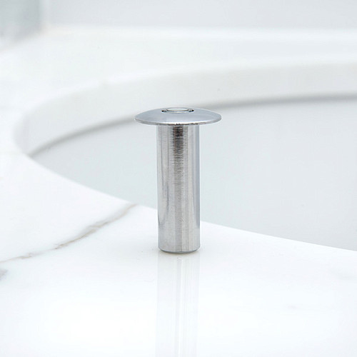 Стопор дверний прихований FANTOM PREMIUM магнітний хром - Фото №2