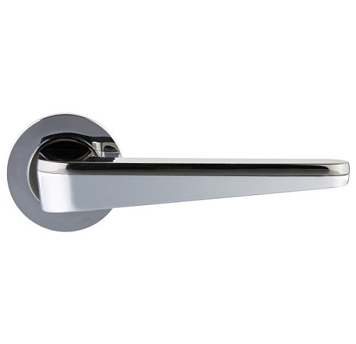 Ручки на розеті GAVROCHE Palladium Pd-Z2 CP/BN хром/чорний нікель - Фото №4