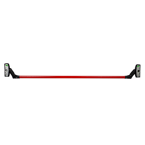 Комплект антипаніки врізний CISA Fast Push 59607.10 для протипожежних дверей червоний-чорний - Фото №3