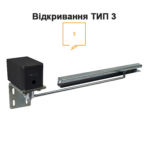 Дотягувач для хвіртки CISA C1310.11.2 пружинний до 55кг правий чорний - Фото №3