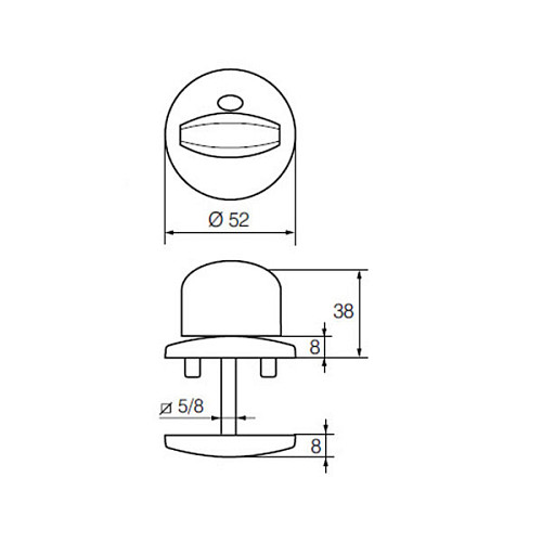 Вороток ABLOY LH002 (с индикатором) хром сатин - Фото №4