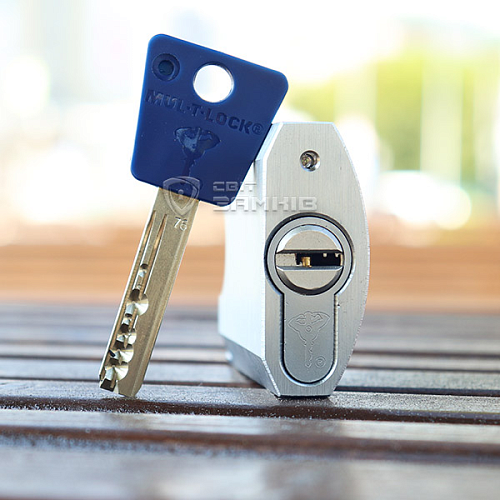 Замок навесной MUL-T-LOCK G55P 7x7 (2 ключа)(н) - Фото №9
