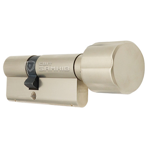 Цилиндр ABUS Vitess 1000 70T (30*40T) никель сатин - Фото №2