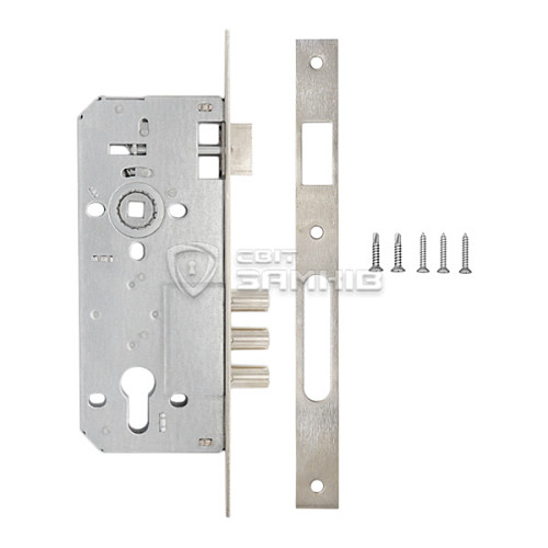 Механізм замка CLASS 2800 (BS45*85мм) SN сатин - Фото №4